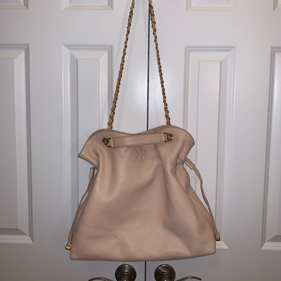 Blush Pink Tory Burch Large Shoulder Bag Tote - Picture 4 of 13